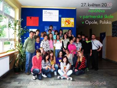S polskou školou v Opole máme skvělou družbu...